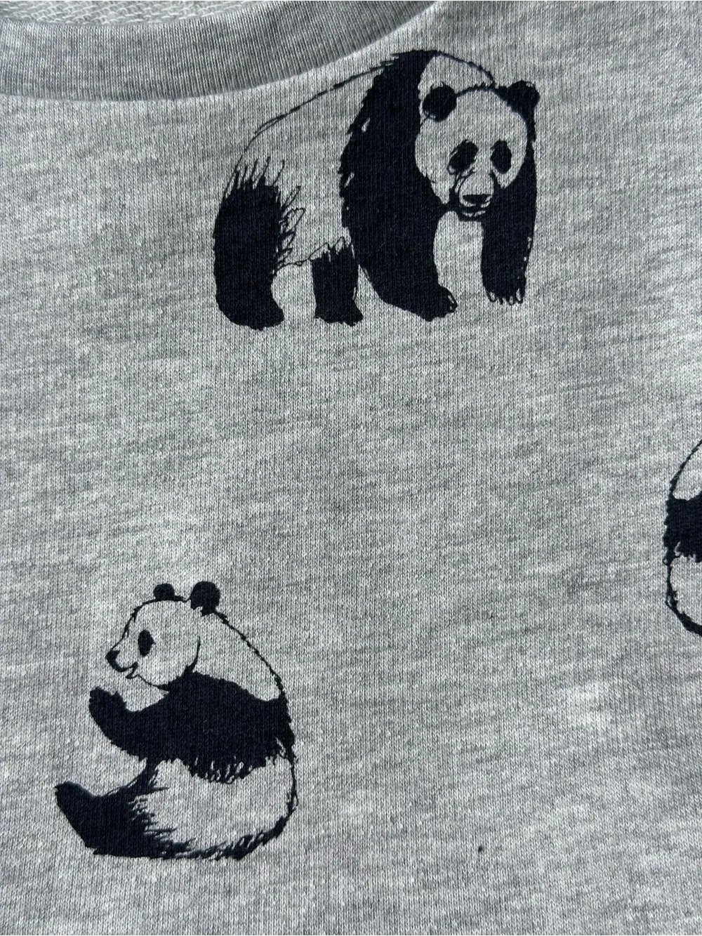 NEW Baby Gap Panda Mix-Fabric Dress size 2T